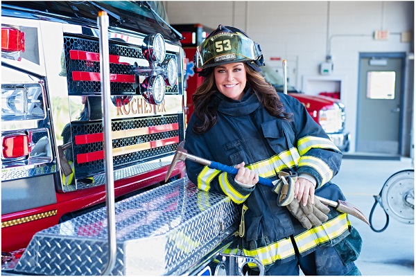 Lori Becker - Fire fighter